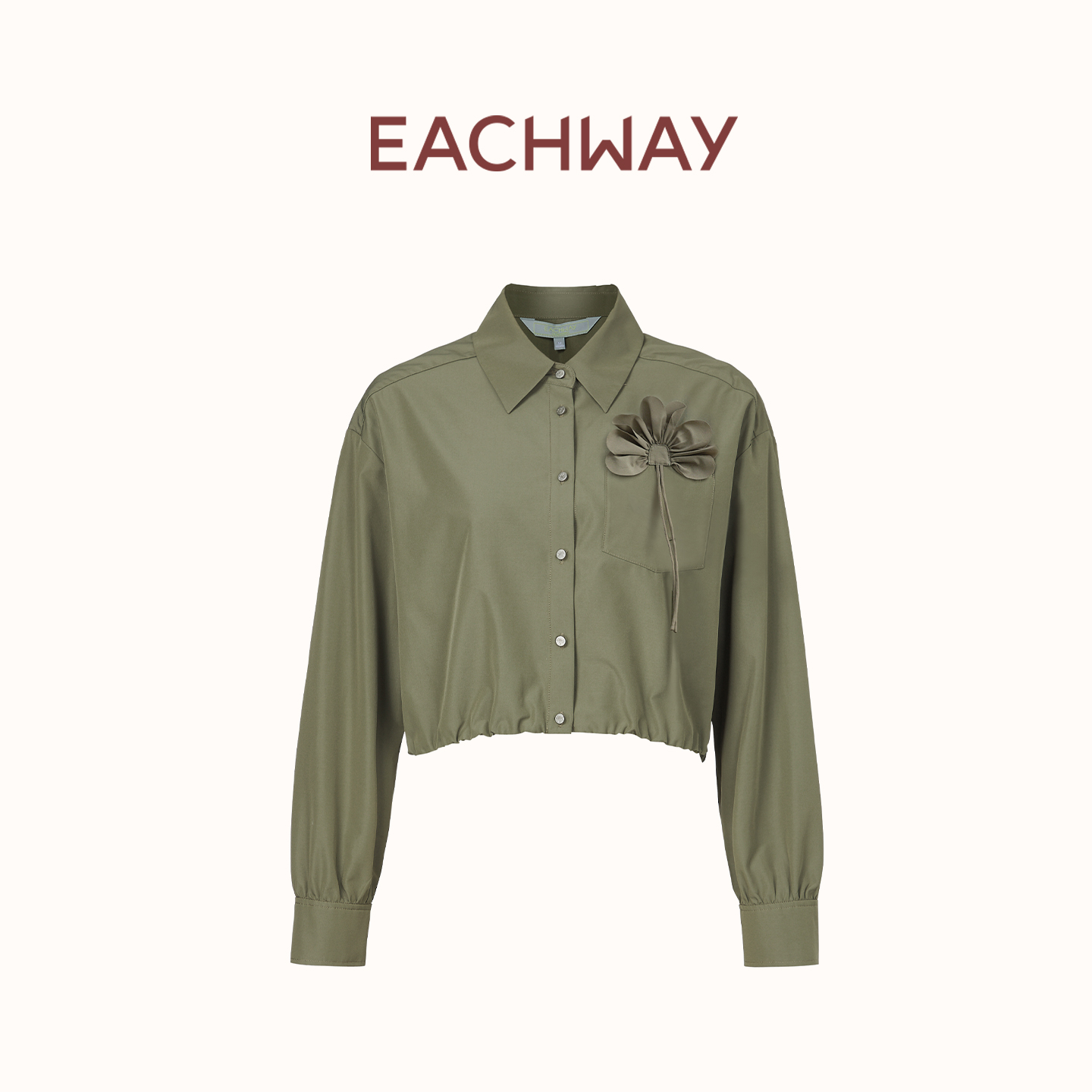 艺之卉文艺风抗皱丝光工艺衬衫