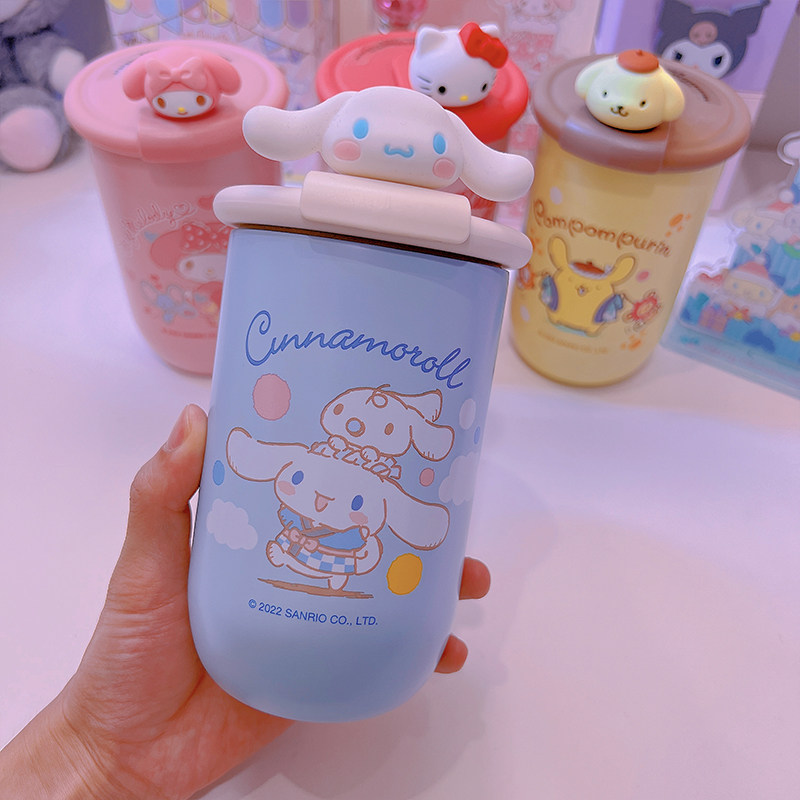 卡通玉桂狗杯小清新304不锈钢