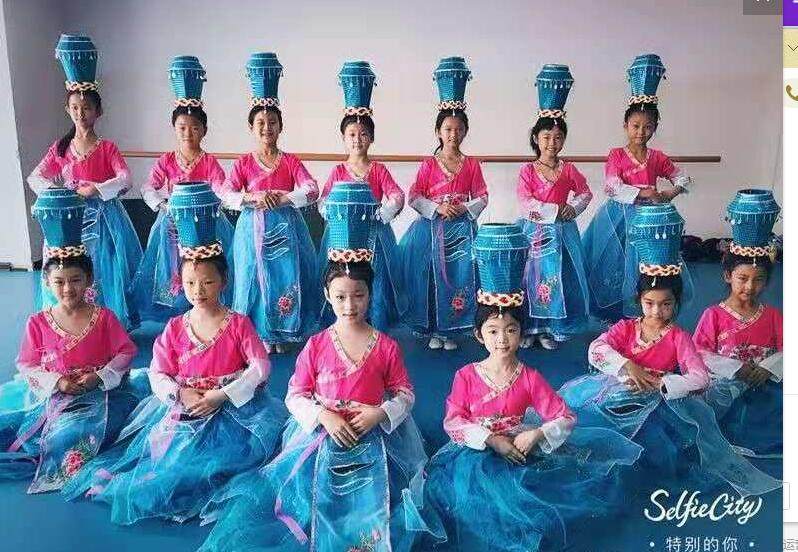 鑫溢翔女清晰民族舞有水罐朝鲜族