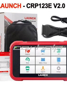 海外版 LAUNCH X431 CReader CRP123E CRP123X V2.0 OBD2 Scanner
