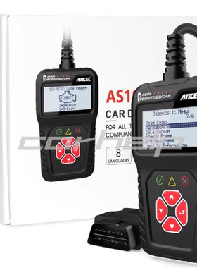 跨境Ancel AS100 Obd2 Car Diagnostic Tool汽车发动机故障检测仪