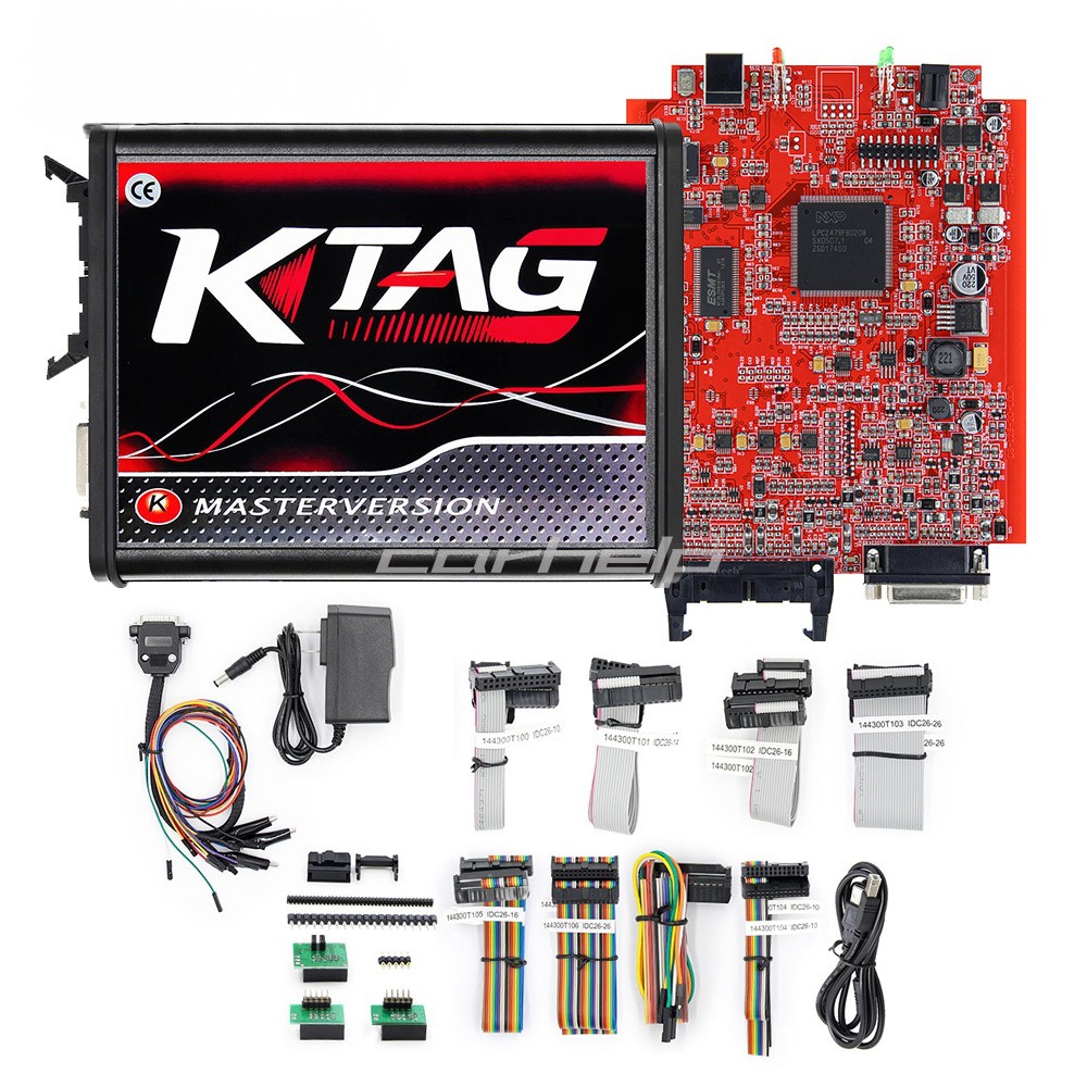 外贸批发欧规KTAG Ver ECU Programmer v7.020 2.25 可联网不限点