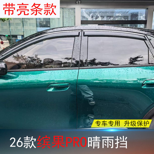五菱缤果S/PLUS/PRO专用晴雨挡