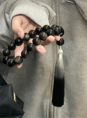 女性黑曜石古风汉服搭配