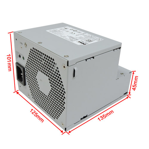 戴尔OPTIPLEX580 760 780 960 980DT电源L255P-01 AC255AD-00电源
