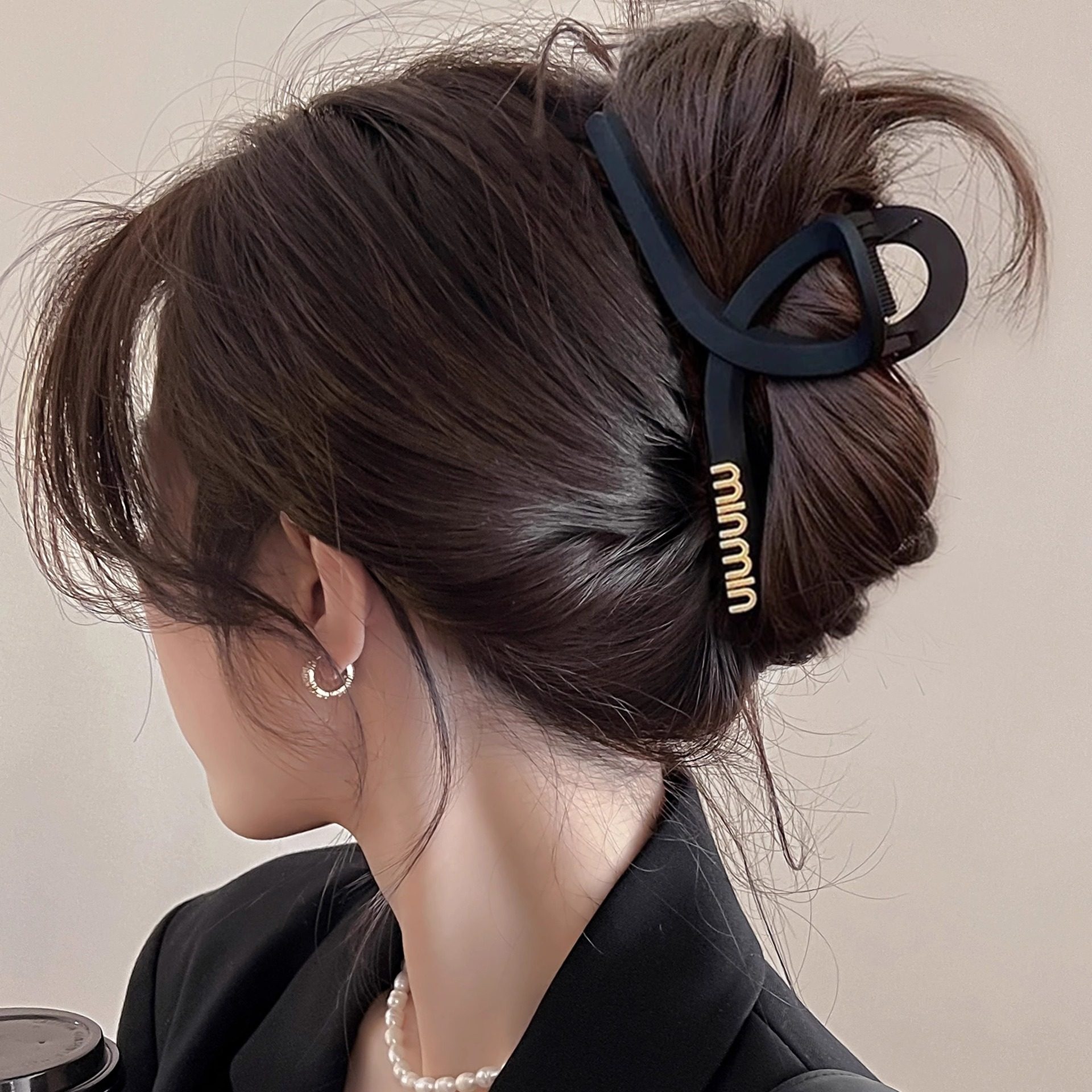 高级感大号抓夹发量多盘发夹子女毛绒鲨鱼夹新款韩式咖色发卡,饰品/流行首饰/时尚饰品新,民族风发饰,淘宝优惠券,粉丝福利购,淘宝优惠卷