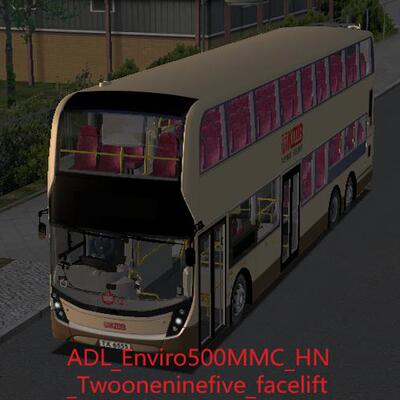 omsi2香港巴士ADL_Enviro500MMC_HN_Twooneninefive_facelift模组