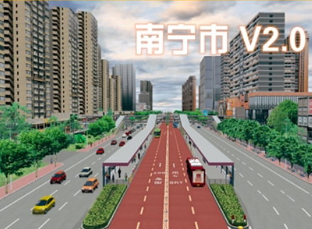 电脑游戏steam《omsi2》南宁地图2.1新版送小地图导航