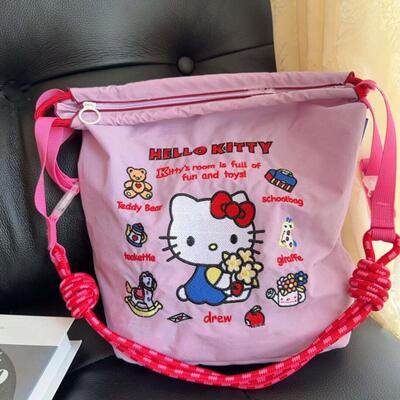 日本正品ballchain刺绣kitty包
