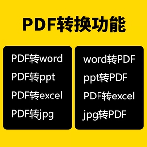 pdf转word软件pdf编辑器修改合并拆分转换器格式转成除去水印工具