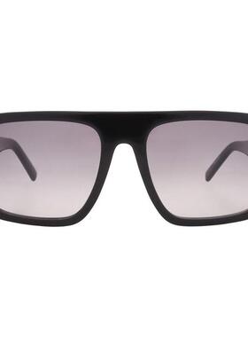 代购MCM男女太阳镜防紫外线渐变镜片非偏光醋酸纤维材质方形黑色