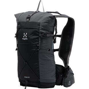 Haglofs Airak 14升轻量户外双肩背包 女性透气背板 水袋兼容设计