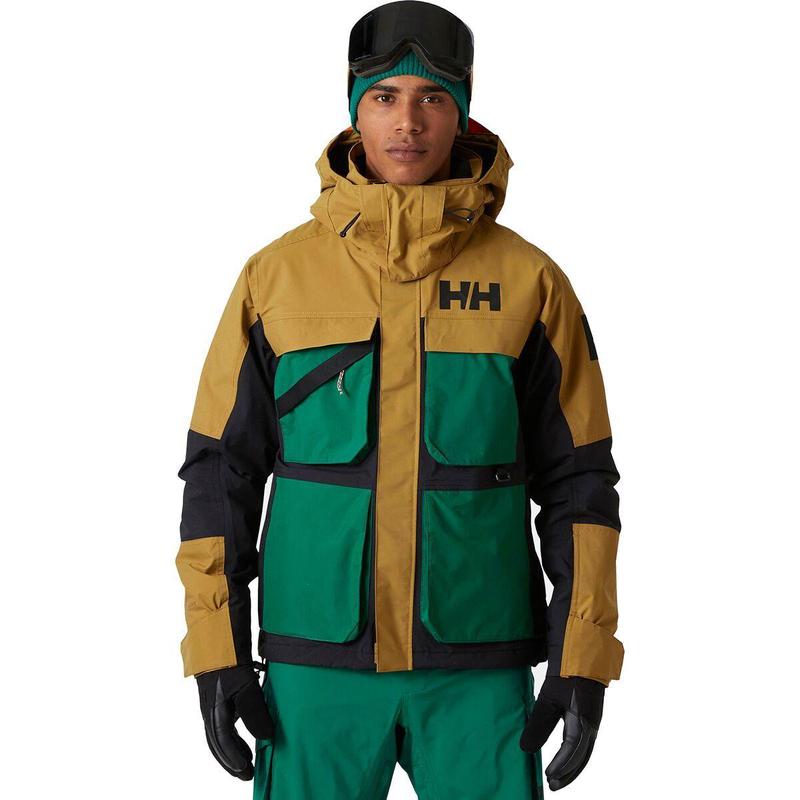 代购Helly Hansen海丽汉森男士冲锋衣防水保暖透气滑雪服短款