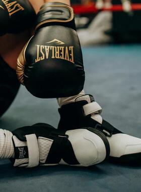 代购EVERLAST Powerlock X-Trainer拳击鞋中帮轻便透气比赛训练鞋