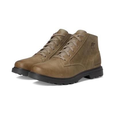 代购SOREL男士短靴防水透气舒适防滑系带圆头橡胶大底TPU鞋垫