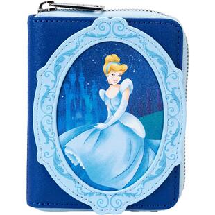 Loungefly女士迪士尼钱包卡片收纳证件夹层储物 代购