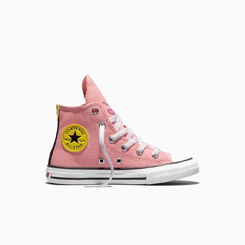 海外代购Converse/匡威男女板鞋耐磨透气高帮粉色日常休闲