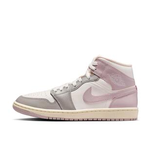 代购JORDAN男士高帮运动鞋缓震支撑舒适透气天然皮革合成皮革