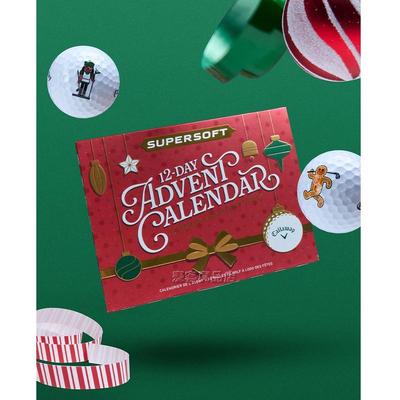 代购Callaway卡拉威圣诞节限量版Supersoft高尔夫球12颗装