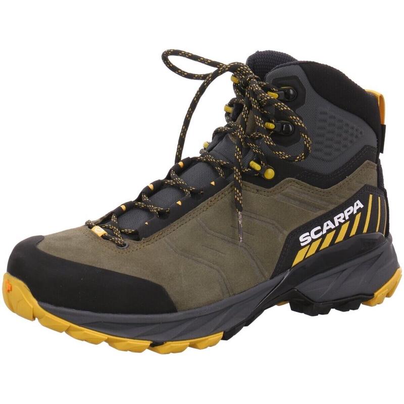 代购SCARPA男士徒步鞋防水防滑耐磨登山鞋中帮系带户外鞋