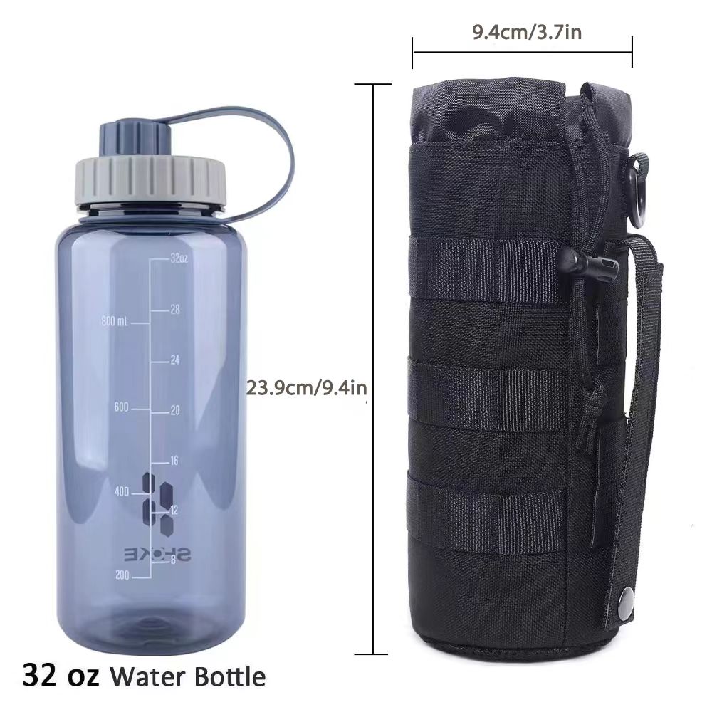 开口式多功能水壶包挂包