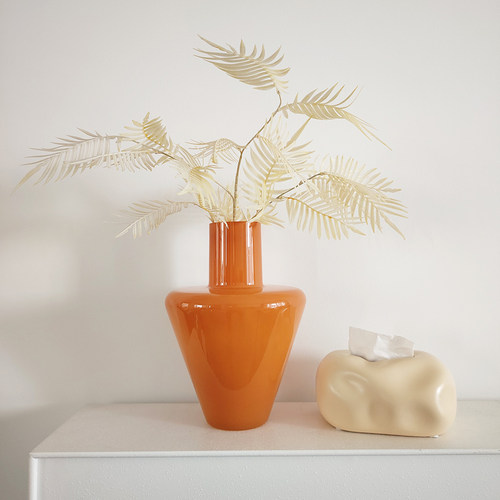 法式极简艺术花瓶高颜值摆件