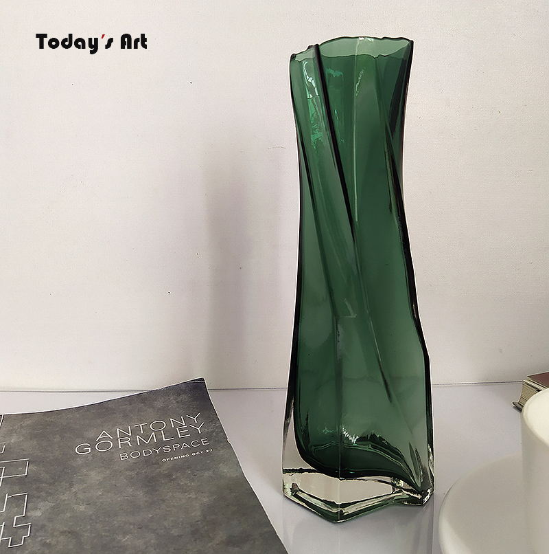 现代极简几何花瓶餐厅摆件