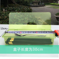 Chopstick box rack, plastic straw, spoon, knife and fork storage box with lid, draining tray, tableware, household kitchen, dust-proof, commercial thumbnail 5