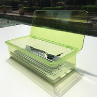 Chopstick box rack, plastic straw, spoon, knife and fork storage box with lid, draining tray, tableware, household kitchen, dust-proof, commercial thumbnail 2