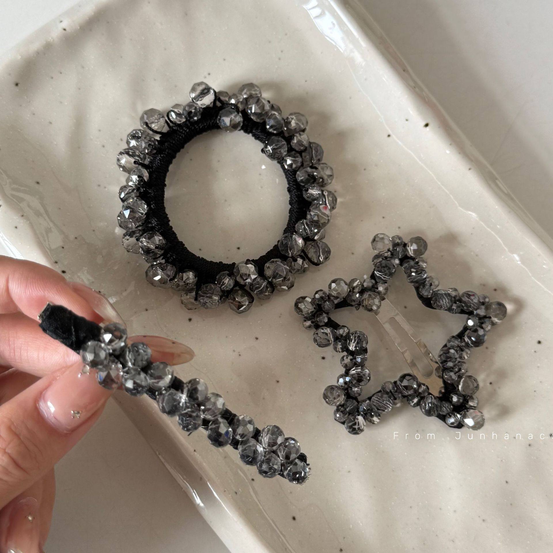 梦幻星星发夹纯手工高品质bb夹小众轻奢边夹发绳精致公主夹,饰品/流行首饰/时尚饰品新,发饰,淘宝优惠券,粉丝福利购,淘宝优惠卷