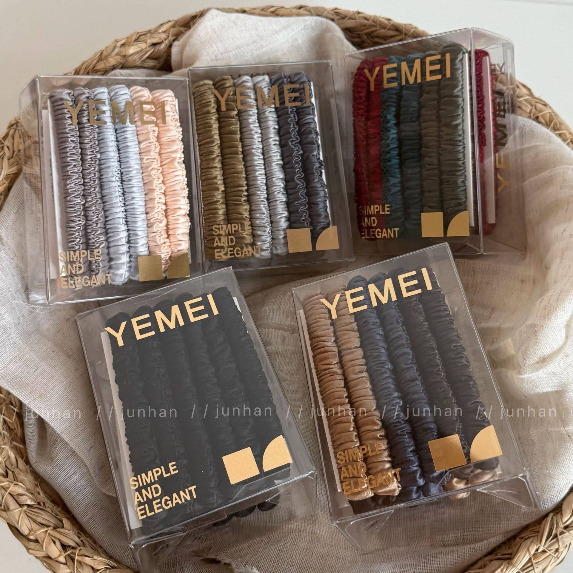 基础款面膜发圈盒装头绳不勒发无扎痕皮筋发绳扎马尾高弹力耐用发,饰品/流行首饰/时尚饰品新,发饰,淘宝优惠券,粉丝福利购,淘宝优惠卷