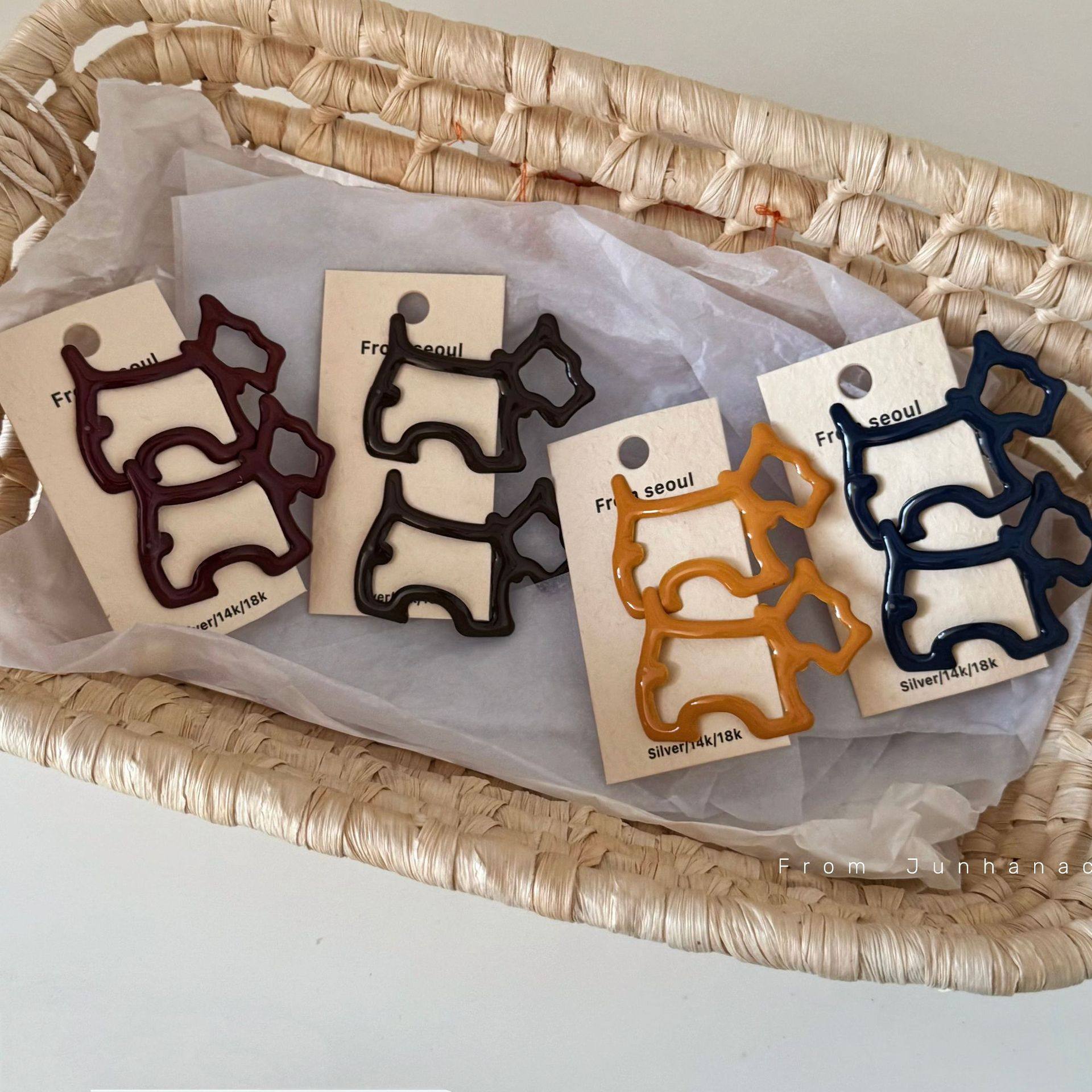 韩系气质小狗发夹女前额侧边刘海夹子碎发bb夹儿童发卡高级感头饰,饰品/流行首饰/时尚饰品新,发饰,淘宝优惠券,粉丝福利购,淘宝优惠卷