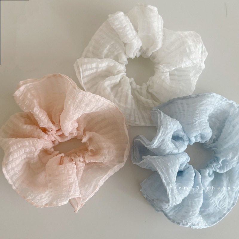 欧根纱雪纺高级感大肠发圈女扎头发饰头绳韩国双层发饰女,饰品/流行首饰/时尚饰品新,发饰,淘宝优惠券,粉丝福利购,淘宝优惠卷