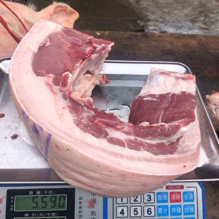 胖子家直播自养熟食粮食猪定金