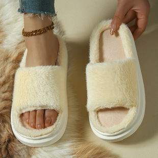 春秋款加厚底室内室外时尚百搭休闲拖鞋女外穿家用居家拖鞋