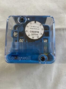 议价honeywell压力开关C6097B1077风压开关压力传感器感应开关