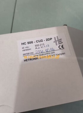 议价HETNIK HC510-OC2-230-16加热控制卡POWERNET ADC5123电源