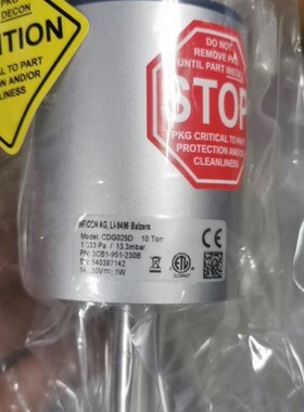 议价INFICON英福康CDG025D 10Torr真空计薄议价商品