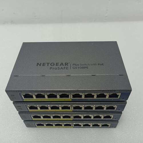 议价原装网件/NETGEAR GS108PEv3 8口千兆