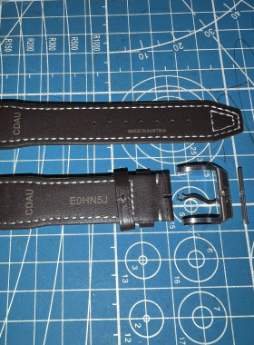 原装万国快拆表扣真皮表带飞行员表带表扣针扣黑色兰色棕色表带20