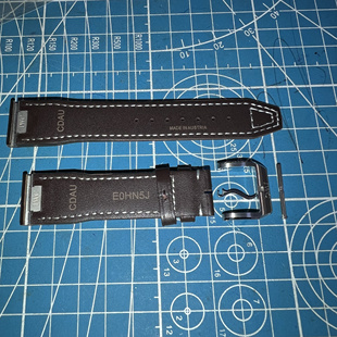 原装万国快拆表扣真皮表带飞行员表带表扣针扣黑色兰色棕色表带20