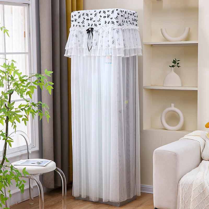 立式空调防尘罩2026新款开机不取空调罩客厅柜机通用套罩挡风帘套