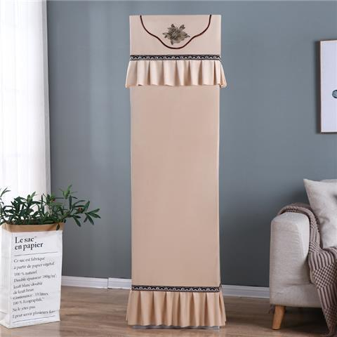 立式方形柜机空调罩全包布艺客厅方柜机空调防尘套子欧式美化罩子