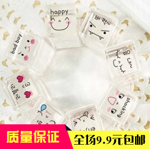 韩国日记旅行恋人表情天气印章