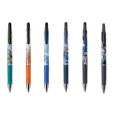 【24年新品】日本pilot百乐juice up墨水之旅联名小伊洛插画限定款中性笔ST头黑色按动水笔0.5mm学生用黑笔