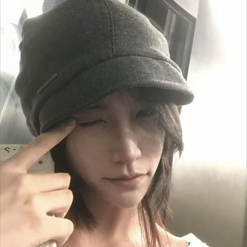 中性灰调丨松弛有型丨可调节冷帽