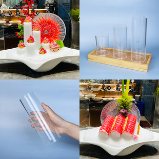 刺身摆盘装饰冰柱模具立体冰雕三文鱼日料拼盘装饰品海鲜姿造工具
