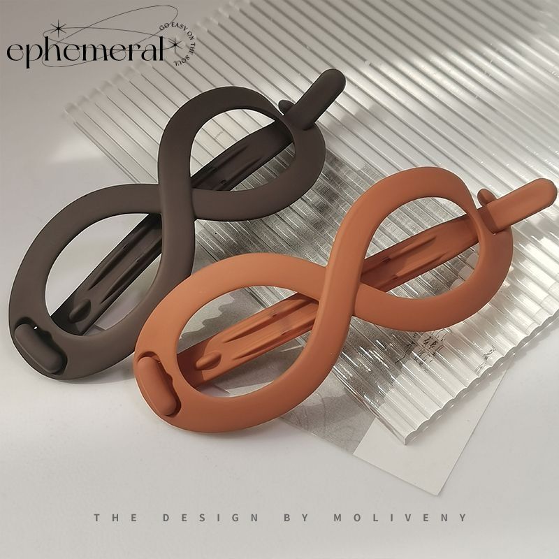 磨砂夹子头饰女气质后脑勺