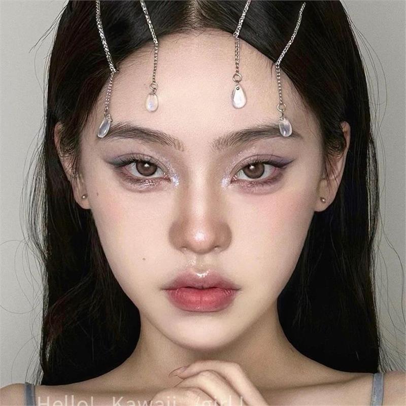 韩系水滴发夹高级感气质一