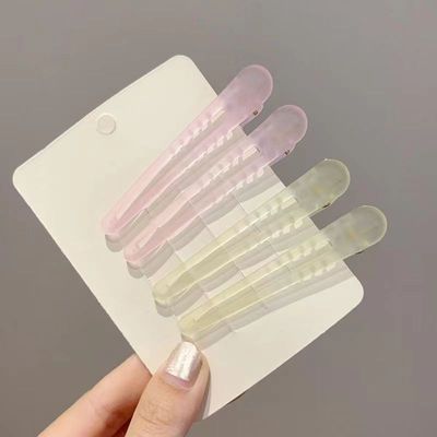 磨砂质感鸭嘴夹子刘海无痕